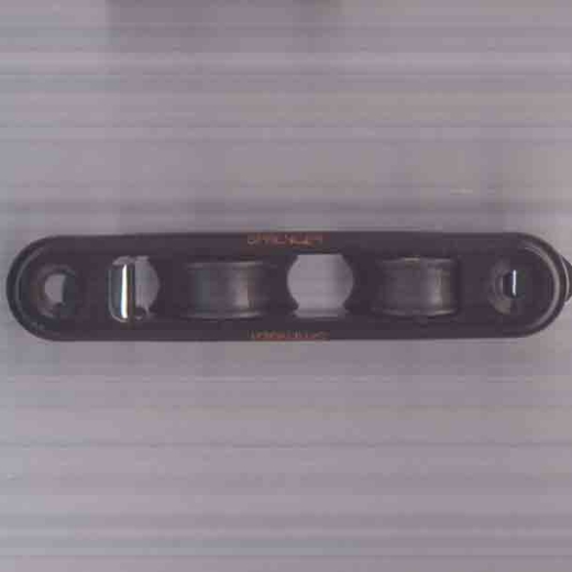 Einlassblock Kugellager 8 mm - 2 Rollen
